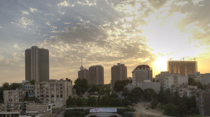 Iran City Cityscape Sky Traffic Vehicle Sunlight 930x1385 Wallpaper