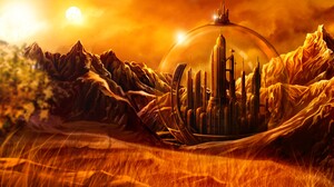 Doctor Who The Doctor Gallifrey 3520x1606 Wallpaper