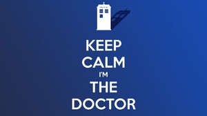 Doctor Who The Doctor TARDiS Keep Calm And 3840x2160 Wallpaper