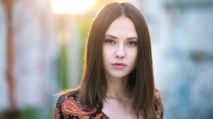 Catherine Timokhina Women Model Face Portrait Maxim Maximov 500px Photography 2048x1363 Wallpaper