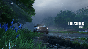 The Last Of Us Ellie Williams Troy Baker PlayStation Video Games Playstation 5 Rain Car Headlights G 1920x1080 Wallpaper