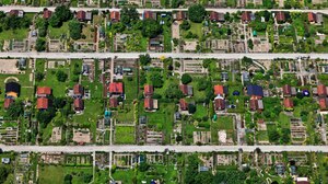 Germany Garden House Trees Street Aerial View Suburb Neighborhood Farm Orchards 1600x1067 Wallpaper