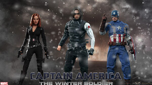 Black Widow Captain America Winter Soldier 1920x1080 Wallpaper