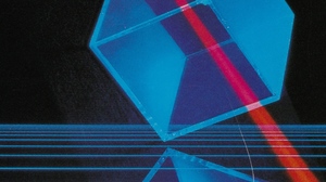 1980s Retro Style Cube Lazar 1147x2042 Wallpaper