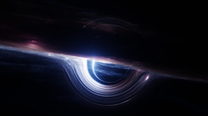 Digital Art Artwork Illustration Science Fiction Space Space Art Black Holes Event Horizon Galaxy CG 3840x2160 Wallpaper