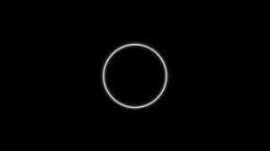 Black White Circle Abstract Calm Void Black Background Simple Background 7680x4320 Wallpaper