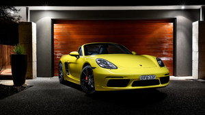 Porsche Boxster Porsche Yellow Car Car Vehicle Sport Car 4096x2669 Wallpaper