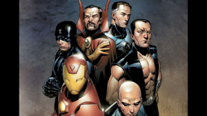 Illuminati Iron Man Charles Xavier Mr Fantastic Doctor Strange Namor Comics Marvel Comics 1920x1080 Wallpaper