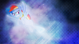 My Little Pony Rainbow Dash Vector 2560x1440 Wallpaper