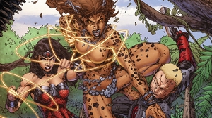Wonder Woman Cheetah DC Comics 1280x960 Wallpaper