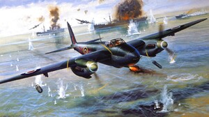 World War World War Ii War Military Military Aircraft Aircraft Airplane Propeller De Havilland Mosqu 1600x1200 wallpaper