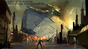 Video Game Star Wars The Force Unleashed 3550x2000 Wallpaper