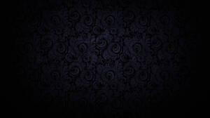 Pattern Black Paisley Minimalism Simple Background Dark Background 1920x1200 Wallpaper
