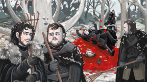 Dolorous Edd Grenn Game Of Thrones Jon Snow Samwell Tarly 3400x2267 Wallpaper