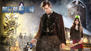 The Doctor Doctor Who Matt Smith Clara Oswald Eleventh Doctor Jenna Louise Coleman 1920x1080 Wallpaper