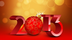 Holiday New Year 2013 2560x1600 wallpaper