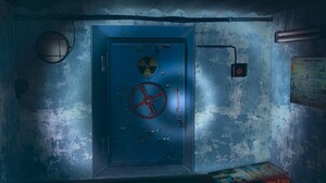 Radioactive Door Indoors 1920x1080 Wallpaper