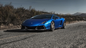 Lamborghini Car Blue Car Sport Car Supercar 2074x1080 Wallpaper