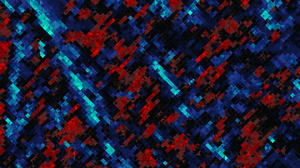 Abstract Digital Texture Red Blue Dark Pattern Shapes Minimalism Digital Art Square Tiles 1920x1080 Wallpaper
