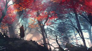 Samurai Sekiro Shadows Die Twice Alone Trees Video Games Sunlight Video Game Art Branch Video Game C 1920x1080 Wallpaper