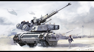 Military Tank 1440x800 Wallpaper