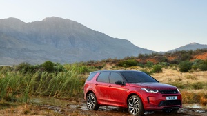 Car Land Rover Land Rover Discovery Sport Red Car Suv Vehicle 3840x2560 Wallpaper
