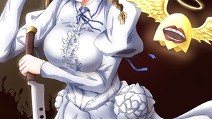 Charlotte Corday Fate Grand Order Anime Anime Girls Fate Series Fate Grand Order Short Hair Brunette 1748x2480 Wallpaper