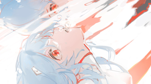 Anime Anime Girls Rebuild Of Evangelion Neon Genesis Evangelion Super Robot Taisen Ayanami Rei Short 2910x4425 Wallpaper