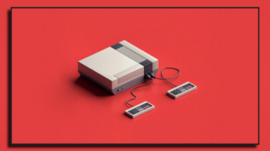 Nintendo Entertainment System Consoles Retro Console Controllers Wires Simple Background Minimalism  3840x2160 Wallpaper