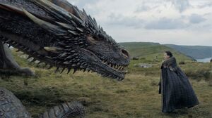 Kit Harington Jon Snow Dragon Drogon Game Of Thrones 3733x2100 Wallpaper