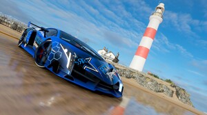 Forza Horizon 4 Lamborghini Veneno Video Games 1920x1080 Wallpaper