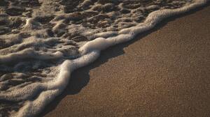 Beach Water Sea Waves Sand Sea Foam Coast Nature 6240x4160 Wallpaper