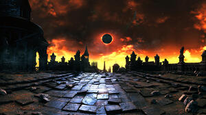 Dark Souls Iii Eclipse 8021x2904 Wallpaper