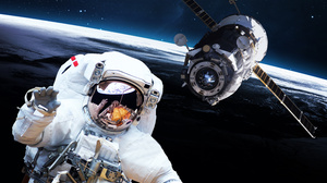 Astronaut Cosmos Space Stars 5200x3250 Wallpaper
