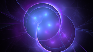 Plasma Apophysis Software Digital Art Violet Energy Circle 2048x1536 Wallpaper