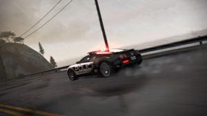 Need For Speed Hot Pursuit Bugatti Veyron Bugatti Car Vehicle Police Cars Video Games 1920x1080 Wallpaper
