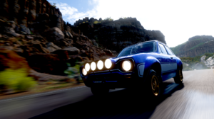 Forza Horizon 5 Video Games Ford Rally Car Headlights Road Clouds 1920x1080 wallpaper