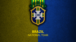 Brazil Soccer Logo Emblem 3840x2400 Wallpaper