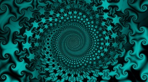 Pattern Spiral Turquoise 6000x4000 wallpaper
