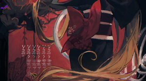 Maccha Anime Girls Umbrella Kimono Looking At Viewer Long Hair Hair Over One Eye Flowers Japanese St 1648x3664 wallpaper