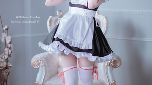 Women Asian Model Cosplay Sirius Azur Lane Azur Lane Video Games Maid Dress Maid Outfit Indoors Wome 3337x5000 Wallpaper