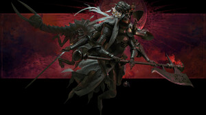 Fantasy Art Dark Fantasy Death Skull Armor Maxim Bazhenov 1920x1206 wallpaper