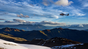 Trey Ratcliff Photography Landscape Mountain Top Mountain Chain Snow Sky Clouds Chopper Nature Mount 3840x2160 Wallpaper