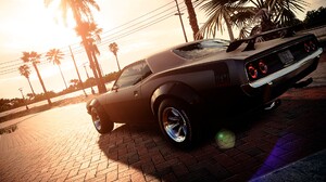 Need For Speed Heat Car Tuning Sepia Dodge Challenger 1920x1080 Wallpaper