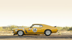Ford Mustang Yellow Cars Race Cars Muscle Cars Livery Desert Road American Cars Pony Cars 2560x1586 Wallpaper