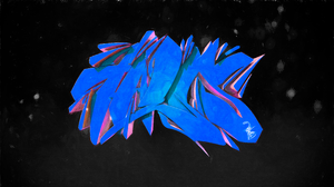 3D CGi Shader Oil Painting Filter Graffiti Blue Pink Talos Hip Hop Canvas 3840x2160 Wallpaper