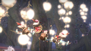 Final Fantasy XiV A Realm Reborn Reshade Video Games CGi Trees Lights 2560x1440 Wallpaper