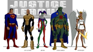 Superman Lex Luthor Jedd Jarkus DC Comics Angelique DC Comics DC Comics Jester DC Comics Justice Lea 1440x917 Wallpaper