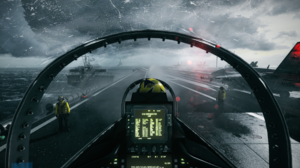 Video Games Battlefield 3 Military Aircraft Water Ship Battleship Clouds Sky 2560x1600 Wallpaper
