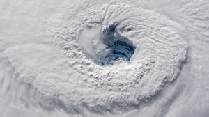 Hurricane Orbital Stations Clouds Spiral Cyclone Photography Alexander Gerst NASA Snow Science Space 5322x3558 Wallpaper
